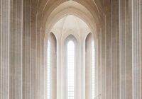 empty cathedral interior